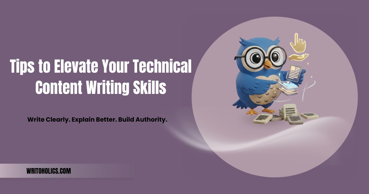 Tips to Elevate Your Technical Content Writing Skills